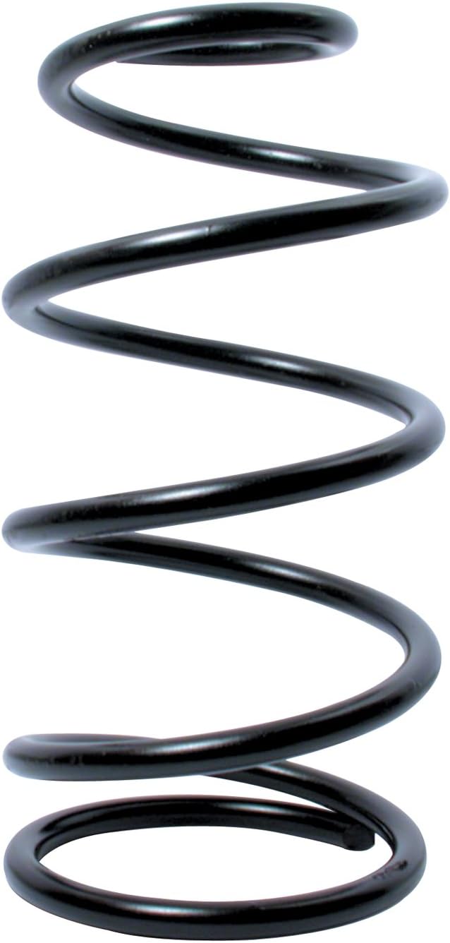 HYPERCO 18SDP-225 Black 7" O.D. 14" Free Length Steel Conventional Style Rear Double Pigtail Coil-Over Spring with 225 lbs. Spring Rate
