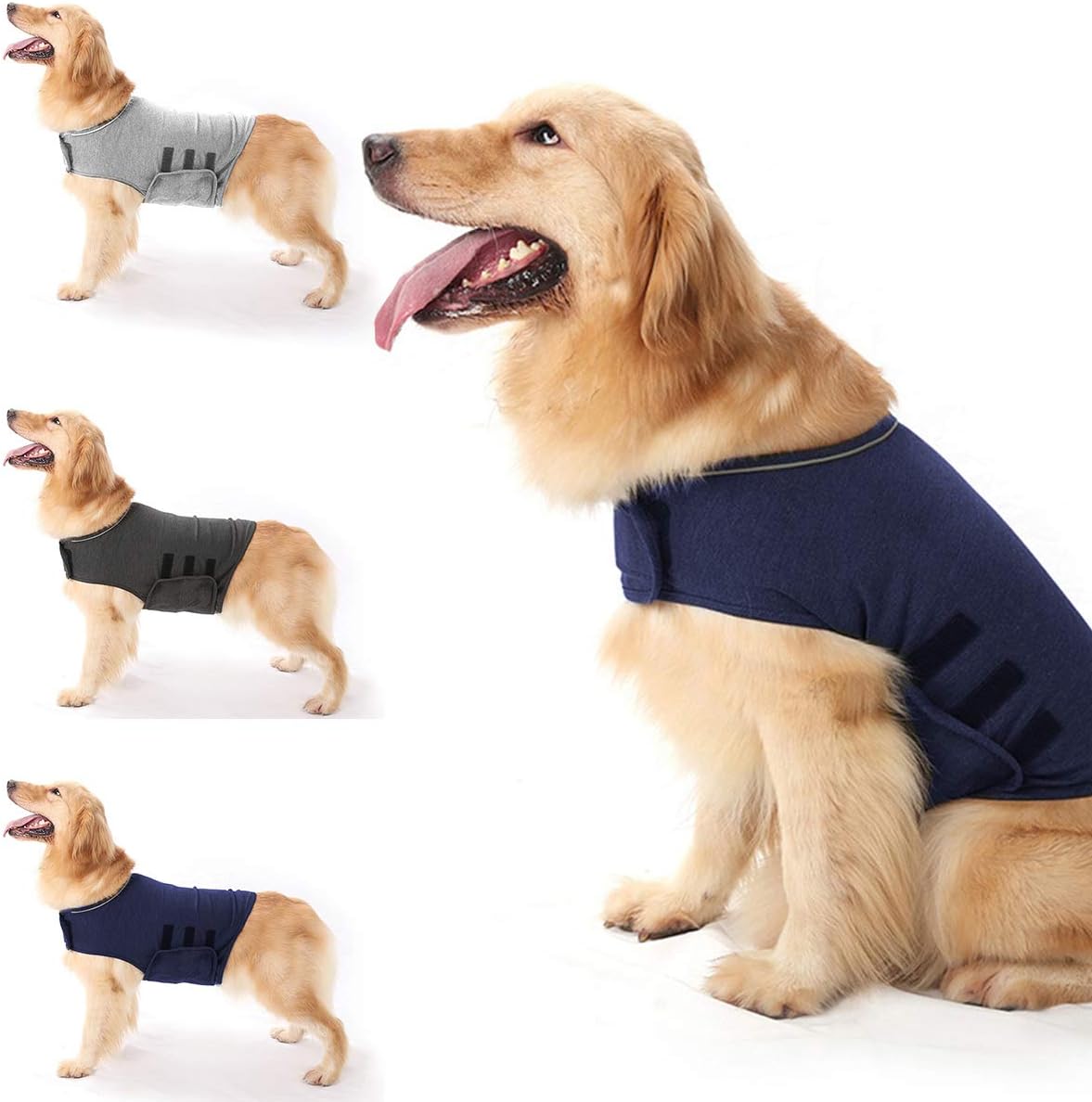 Haokaini AntiAnxiety Dog Jacket Dog Calming Coat Pet Stress Relief