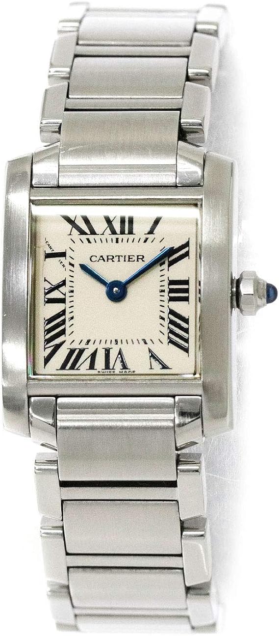 Amazon カルティエ Cartier タンクフランセーズsm Wq3 レディース 腕時計 アイボリー 文字盤 クォーツ ウォッチ 中古 レディース腕時計 腕時計 通販