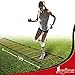 Abco Tech Speed Agility Ladder with 12 Adjustable Flat Rungs, 15ft Long – Perfect Training Equipment for Soccer, Football & Other Sports – with Bonus 10 Sports Disc Cones, Carrying Bag & 4 Metal Pegs