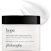 philosophy hope in a jar smooth-glow multi-tasking face moisturizer - with pro-vitamin P, glycolic & hyaluronic acid - provides deep & long-lasting hydration & smoother, radiant skin