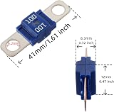 BOJACK 100A AMI Midi Bolt-on Fuse 100 Amp Green Cars Trucks Buses Caravans Pack view 3