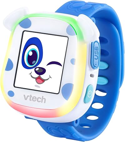 VTech My First KidiSmartwatch Blue Kids Smart Watch Games Camera Step Counter