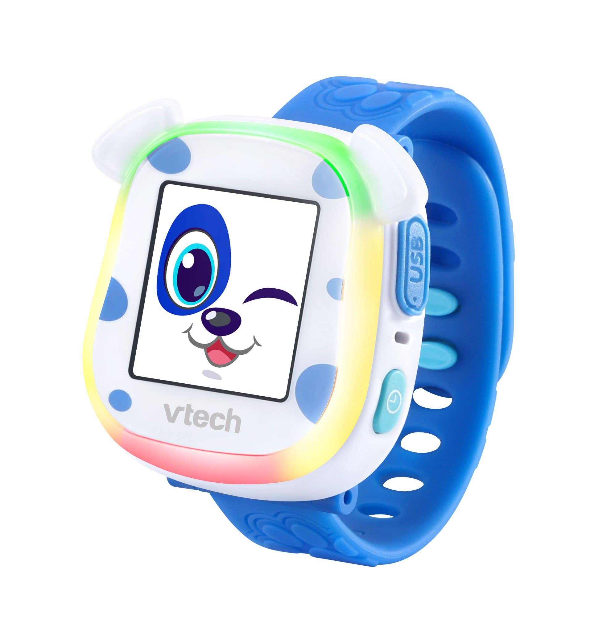 VTech 552803 My First KidiSmartwatch | Smart Watch for Kids with Games, Camera & Step Counter | Suitable for Boys & Girls 3, 4, 5 Years | Blue — image 1