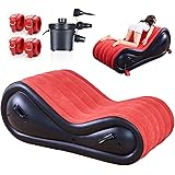 Inflatable Sex Sofa with Cuff Kit for BDSM and Bondage Play,Sex Game Furniture for Couple Deeper Position Support Adult Alter