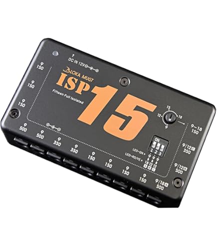 Amazon.com: Voodoo Lab Pedal Power ISO-5 Isolated Power Supply