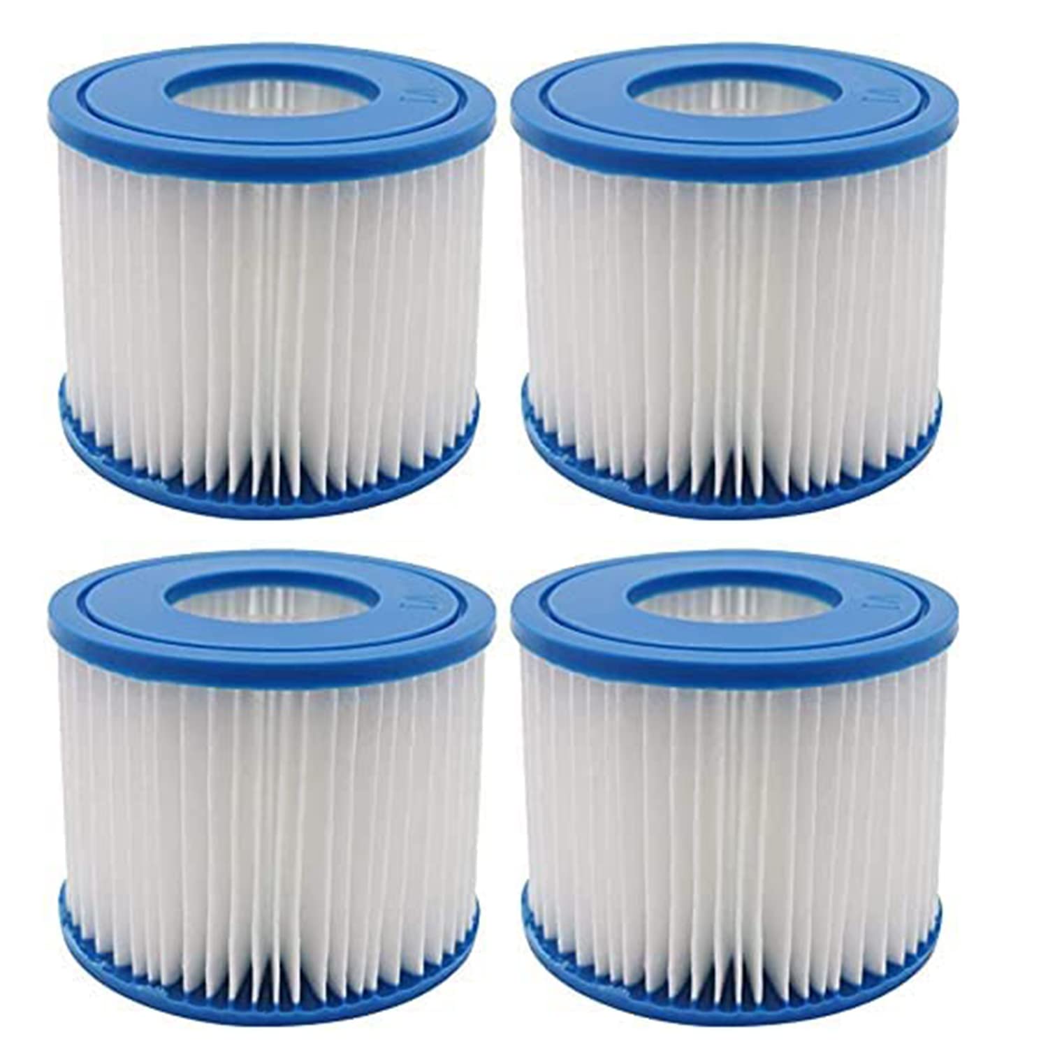 SUDS-ONLINE Compatible With All Lay-Z-Spa Models Bestway Filter Cartridge VI Replacement FOR Miami, Vegas, Monaco, Palm Springs 2 x Twin Pack