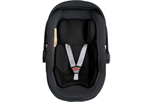 KASEEOUS Infant Car Seat Head Support, Ultra-Thickened Newborn Carseat Head Support, Infant Car Seat Insert with Filled Natural Sponge, Breathable Plush Baby Car Seat Cushion Pad for 0-12 Months