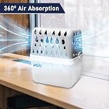ANSIO 360° Moisture Absorber 450g with 2 Refills Refillable Dehumidifier view 3