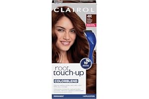 Clairol Root Touch-Up by Nice'n Easy Permanent Hair Dye, 4R Dark Auburn Reddish Brown Hair Color, Pack of 1