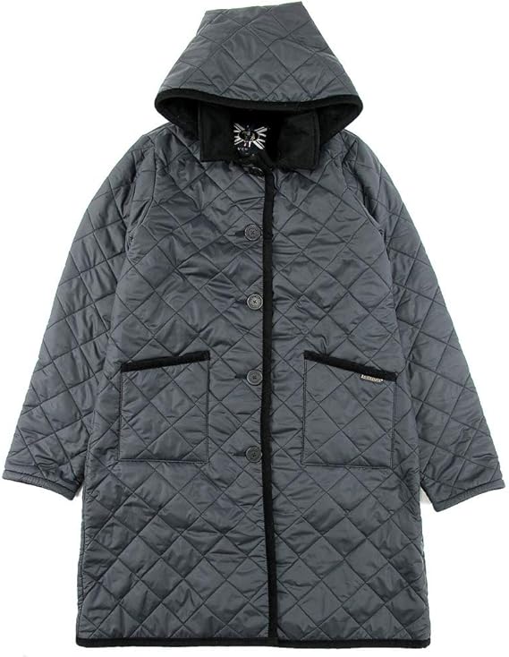 Amazon Lavenham ラベンハム キルティング ファー コート レディース Grinstead Ladies Sk Lampblack Blackfur 36 レディースs コート ジャケット 通販