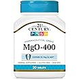 21st Century mgO 400 mg Tablets, 90 Count, Assorted