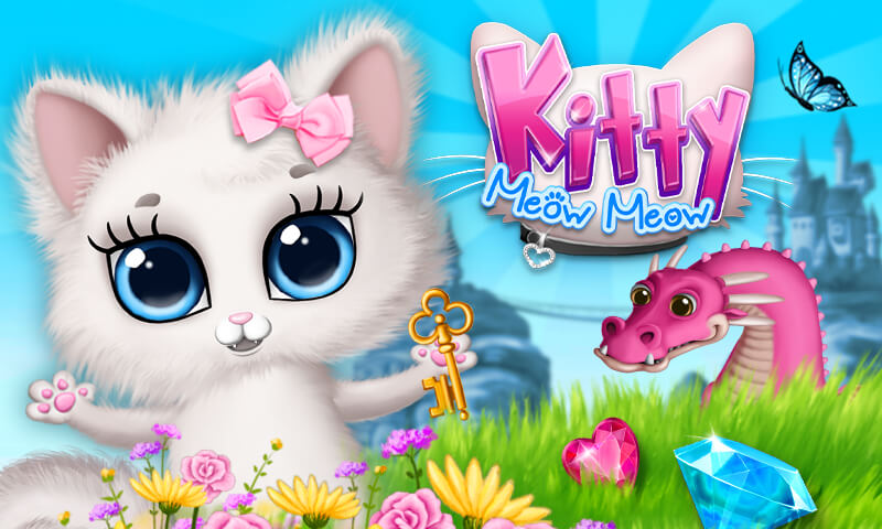 Amazon.com: Kitty Meow Meow - My Cute Cat Day Care & Fun: Appstore for