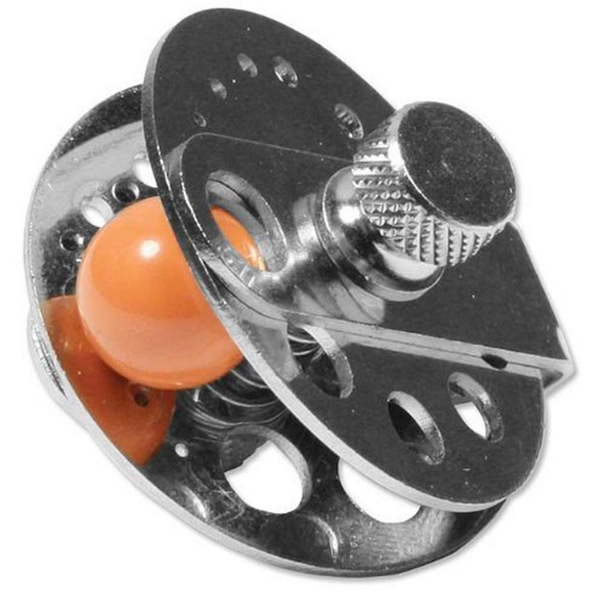 The Beadsmith Pearl Drill Vise – Steel Bead Clamp with 13 Cavities (2 mm – 10 mm), Secure Precision Drilling Tool for Jewelry Making