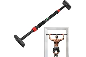 SPORTIC Pull Up Bar for Doorway - Strength Training Chin up Bar without Screws - Pull-Up Bar for Home Gym Upper Body Workout