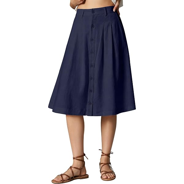 Amazon.com: BGDK Women's Velour Midi 33 Inch Length Panel Skirt