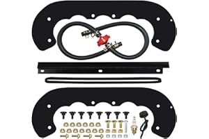 POSFLAG 99-9313 Snow Blower Paddles with 55-8760 Scraper Blade 55-9300 Belt Replaces 125-1128 55-9250 88-0771 for Toro CCR 2000, CCR 2400, CCR 2500, CCR 3000 GTS, CCR 3000E GTS, CCR 3000R Snowthrowers