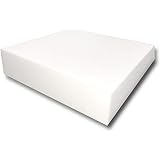 FoamTouch Upholstery Foam Cushion High Density 3" Height x 18" Width x 18" Length Made in USA