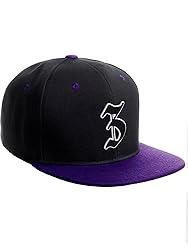 Daxton Classic Snapback Old English A to Z Numbers