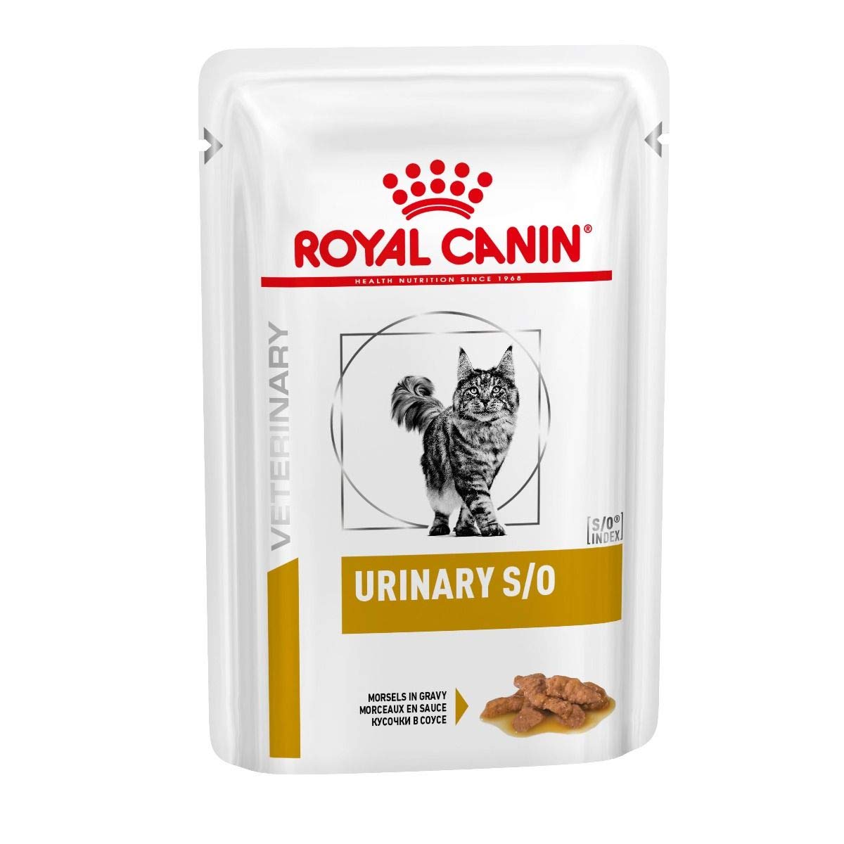 ROYAL CANIN Urinary S/O Cat Morsels Gravy 12 x 85g Pouches — image 1
