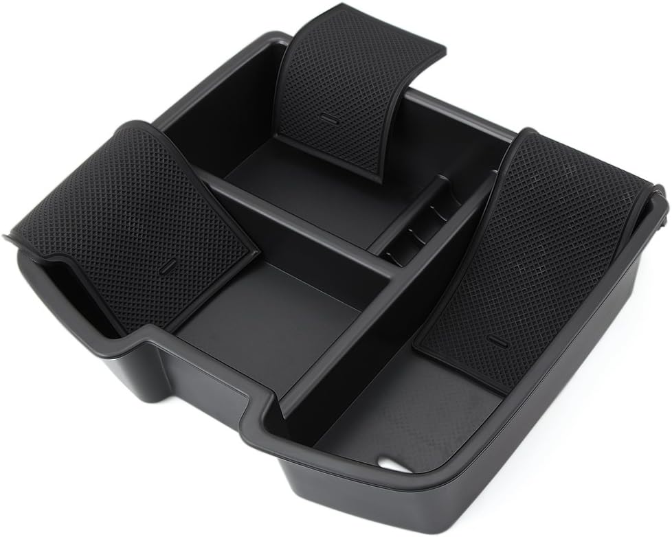 AndyGo Center Front Floor Console Organizer For Chevrolet Avalanche