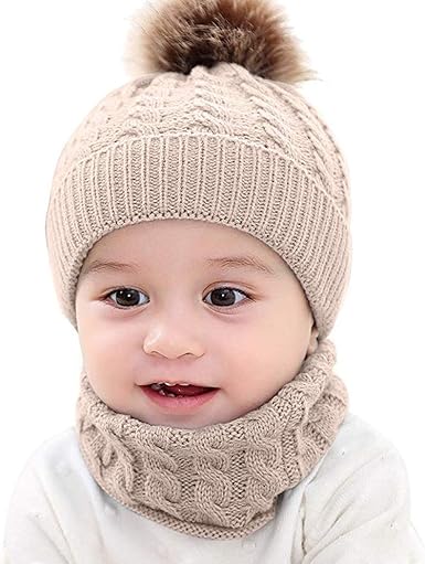 toddler boy hat and scarf set