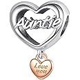 Lkwrideiny 925 Sterling Silver Charms for Bracelets and Necklaces Dangle Pendants Beads Charms Jewelry Gift for Women