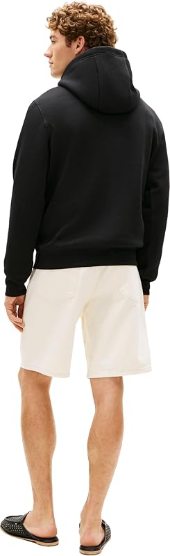 Herren Hoodie Brand Love mit Bauchtasche, Schwarz (Black), L — Foto 2 von 6