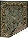 Ottomanson Collection Royal Rug Abstract, 7 ft 10 in x 9 ft 10 in, Seafoam