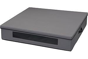 Household Essentials Gray Wreath Storage Container, 30 Inch