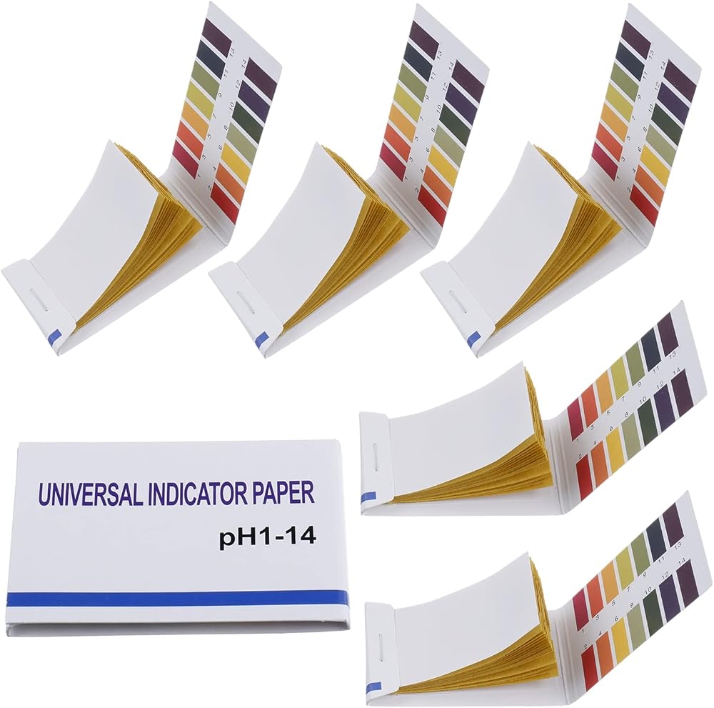 BOJACK Universal pH Test Strips 1-14 Litmus Paper Soil Water Saliva Cosmetics