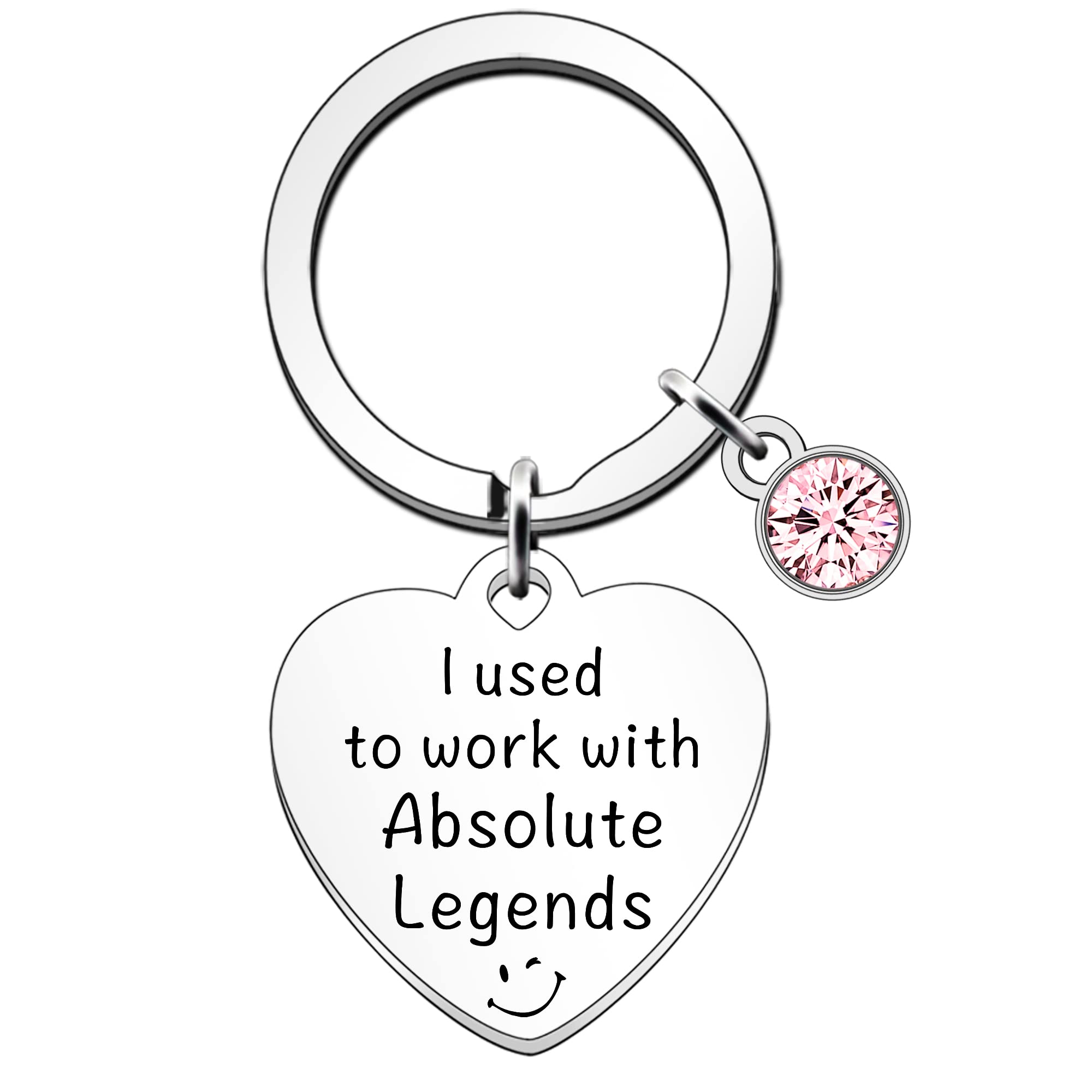 SDOFY Leaving Gifts for Colleagues Women Funny Work Leaving Gifts for Colleagues Coworker Retirement Gifts I Used to Work with Absolute Legends Keyring