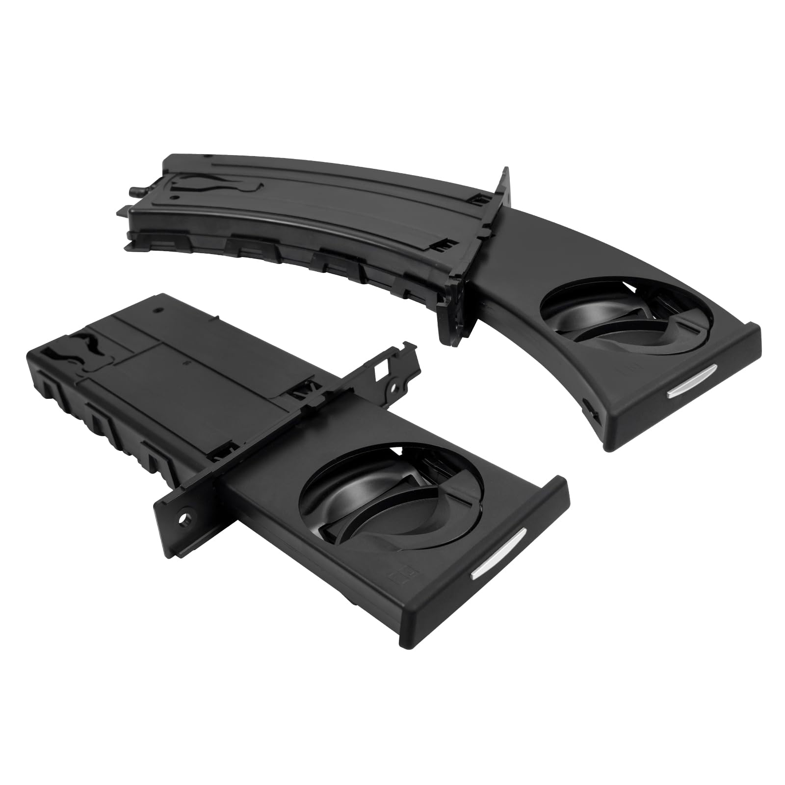 Photo 1 of Dexonu Pair Retractable Cup Holder Compatible with BMW 3 Series E90 E91 E92 E93 323i 325i 325xi 328i 328xi 330i 330xi 335d 335i 335is 335xi M3 2006-2013 Replaces 51459173467 51459173473 Black