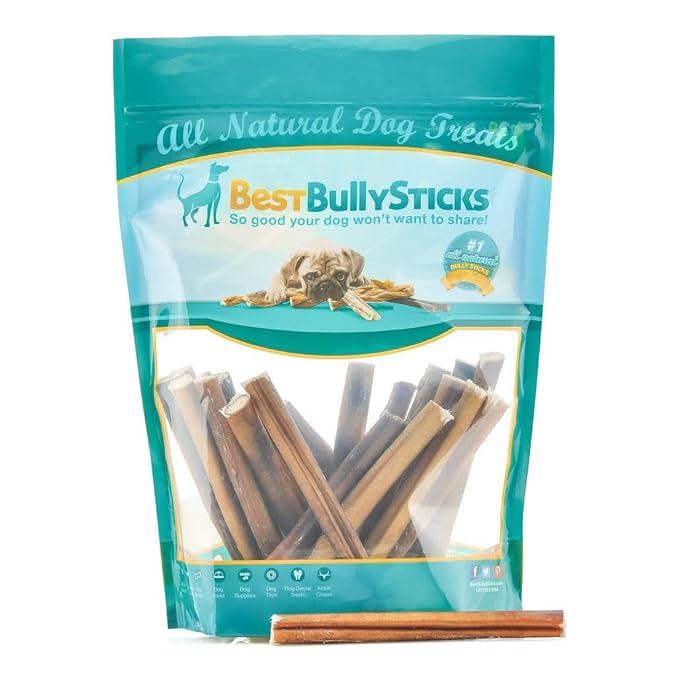 Best Bully Sticks 6inch OdorFree Angus Bully Sticks by