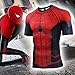 Spider-Man Far from Home Short Sleeve Men's Compression Shirt 3D Print T-Shirt