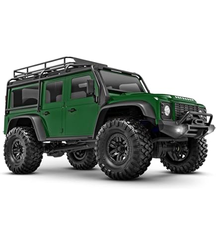 TRX4M Land Rover Defender レッド Traxxas TRX-4M® 1/18 RTR Electric Rock Crawler w/Land Rover