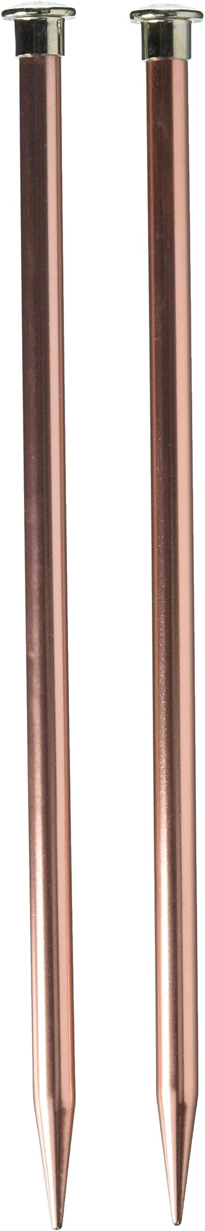 Boye 13/9mm Single Point Aluminum Knitting Needles, 10-Inch