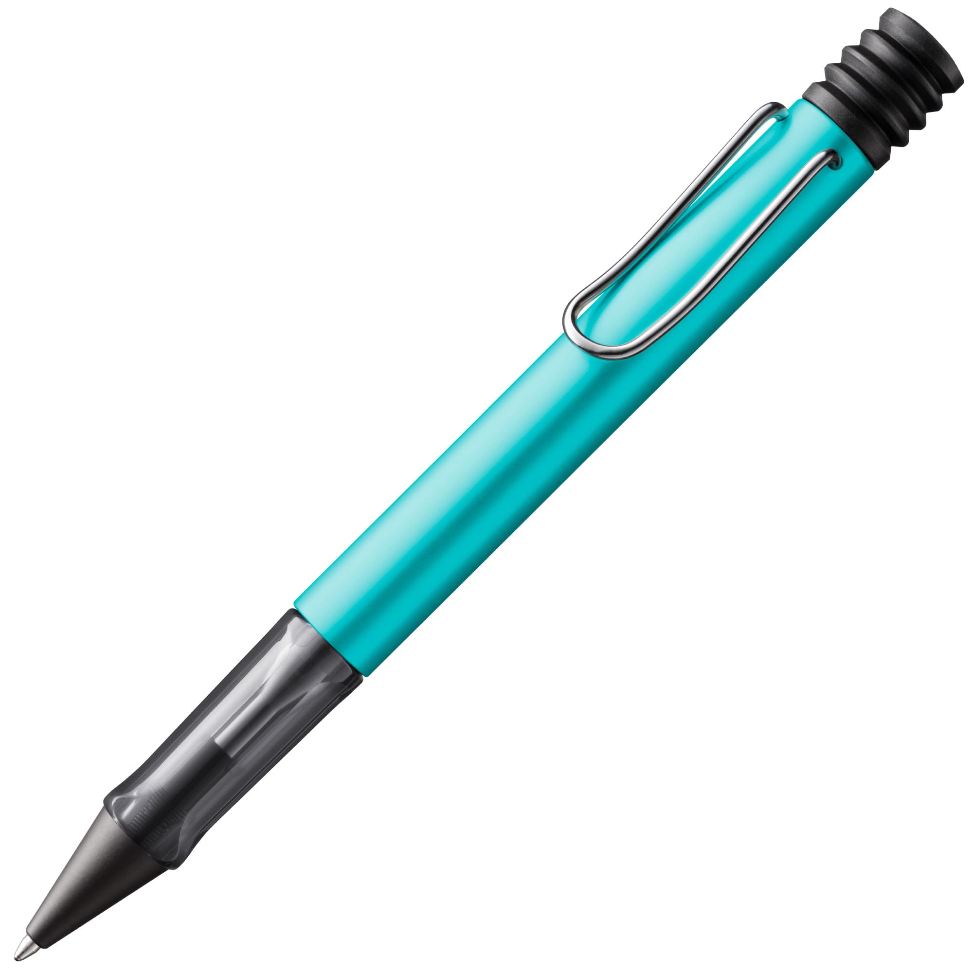 Lamy AL-star turmaline - Ballpoint Pen with transparent, ergonomic grip & line width M - lightweight aluminium body - including large capacity refill M 16 in black