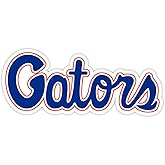 Florida Gators script sticker decal 6" x 3"