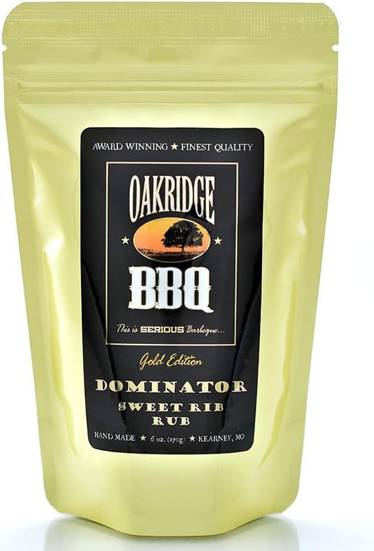 Oakridge BBQ Dominator Sweet Rib Rub 6oz/170g