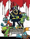 Zombie Adults coloring books: A Creepy Coloring Book for the Coming Global Apocalypse (zombie colori by