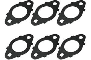 MDEOOSKY 6 Pcs Diesel Exhaust Manifold Gasket Set Replacement for Dodge Ram 2500 3500 5.9L, 2500 3500 4055 5500 6.7L Models, 