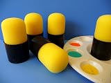 Major Brushes Mini Foam Sponge Paint Dabbers Pack 12 Kids Craft Art view 4