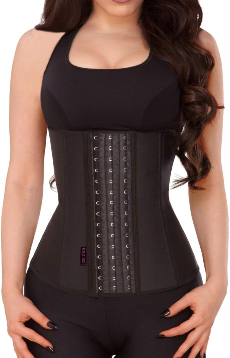 DILANNI Women Waist Trainer Corset for Weight Loss Latex Cincher Belt Slim Waist Shaper