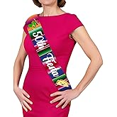 Jollyboom Fiesta 50th Birthday Party Decorations Mexican 50th Fiesta Sash Adios to My 40s Decorations 50th Birthday Sash for Women Men Mexican Theme Taco Bout 50 Birthday Supplies