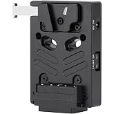 Nitze Mini V Mount Battery Plate - N21-D6 | 8V/3A DC Output, 14.8V/3A D-tap Output, PD 3.0 USB-C Output Ports