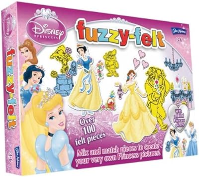 princess fuzzy felt