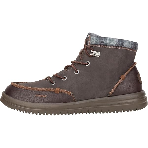 Amazon.com | Clarks Rockie 2 Hi Brown Nubuck 7 EE - Wide  display picture 2