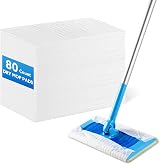 wlich 80 Count Dry Sweeping Cloths Compatible with Flash Sweeper Mop Refills view 1