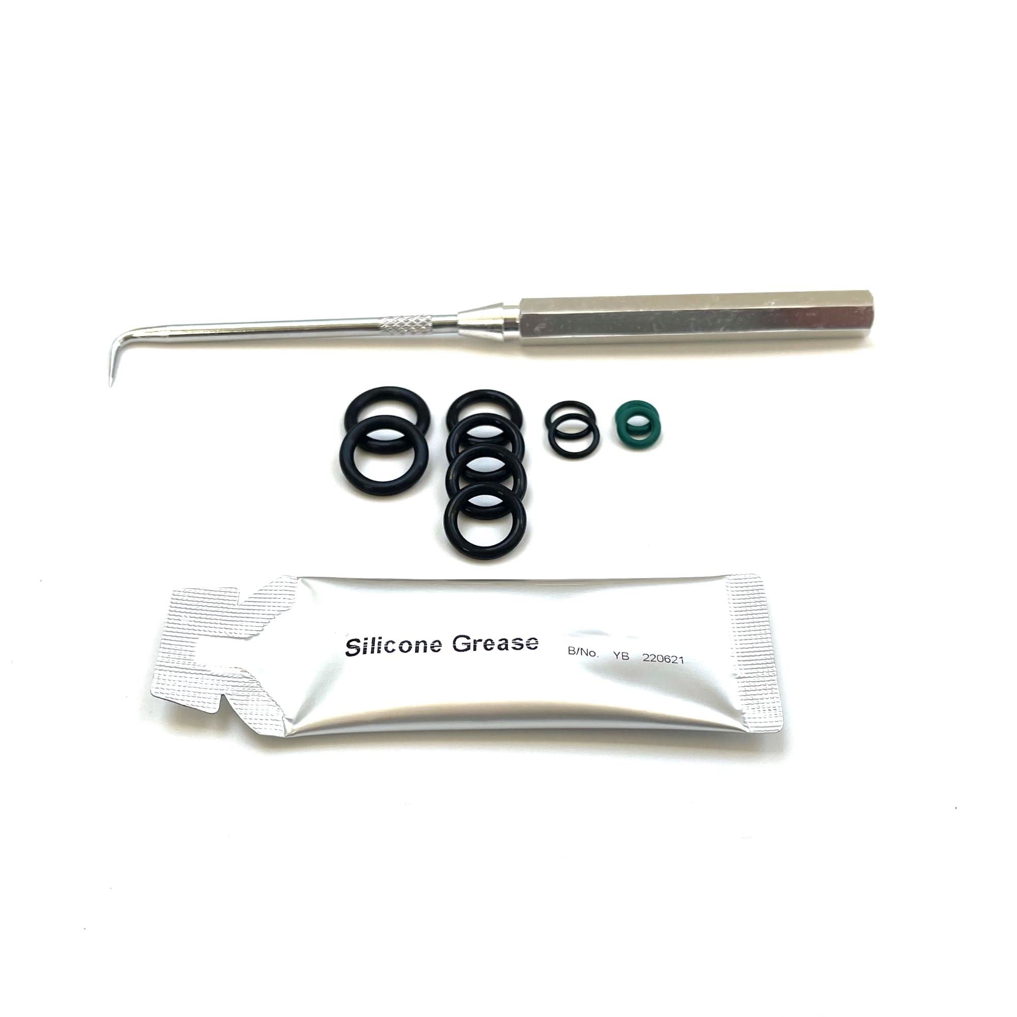 WY Nilfisk Pressure Washer O Ring Seal Kit Including Silicone Grease And O Ring Removal Tool.